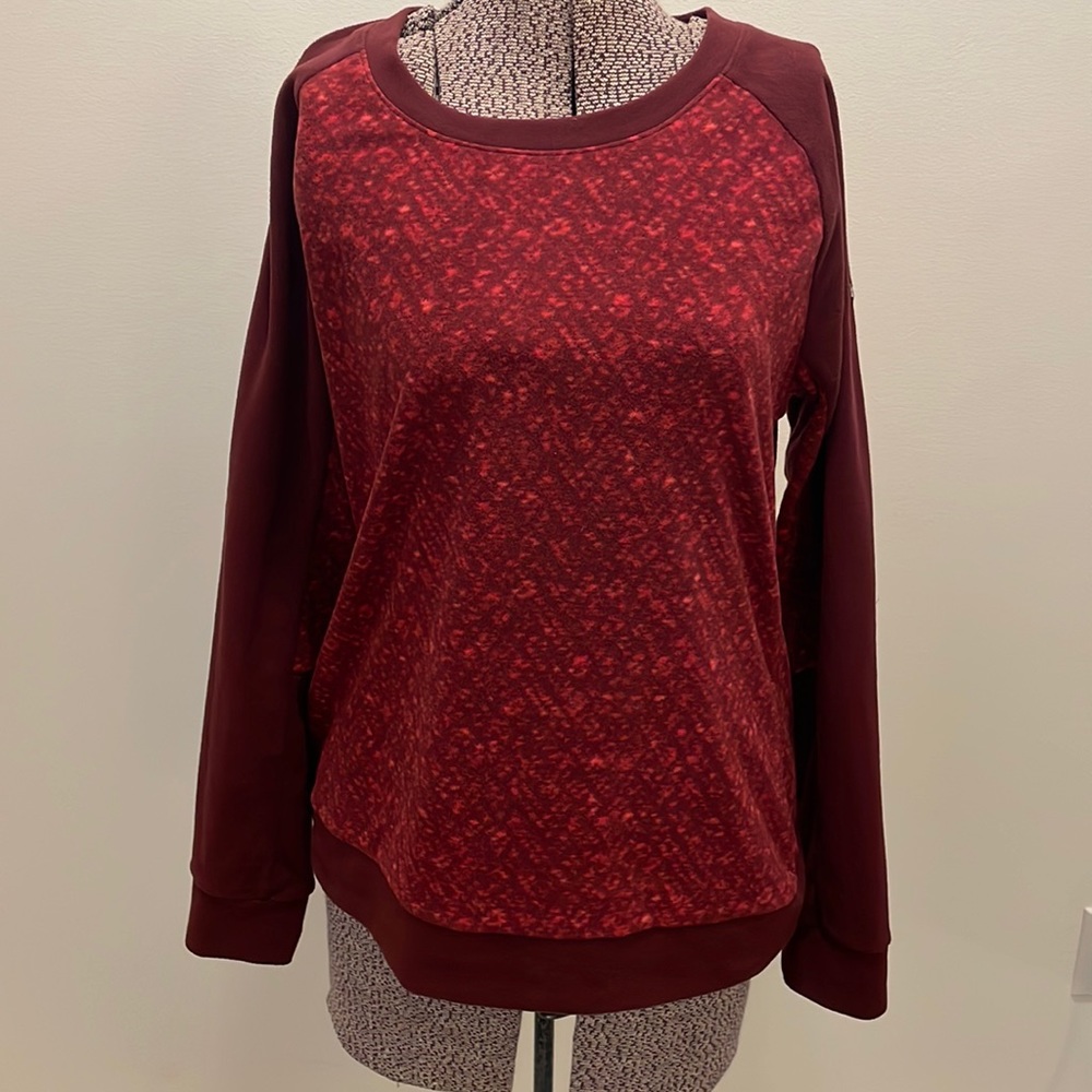 Columbia fleece long sleeve shirt